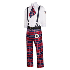 Pro​spector rot Kostüm Set Identity V Prospector Cosplay Outfit
