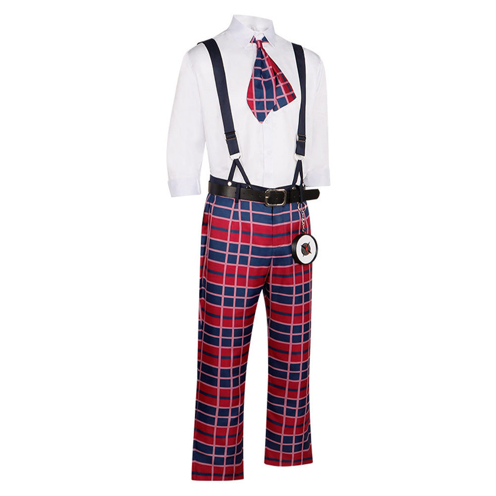 Pro​spector rot Kostüm Set Identity V Prospector Cosplay Outfit
