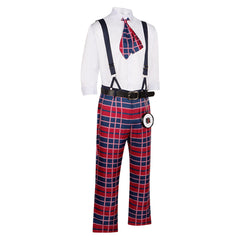 Pro​spector rot Kostüm Set Identity V Prospector Cosplay Outfit