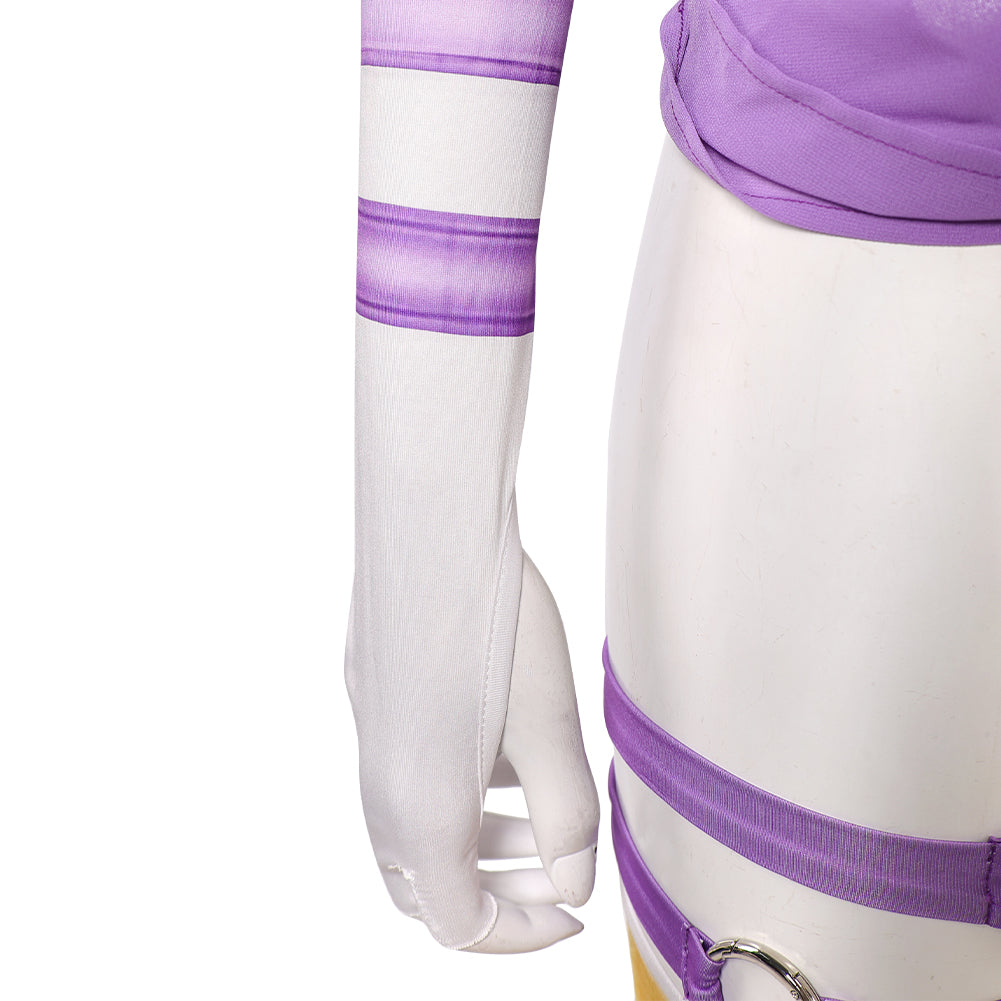 Psylocke M-Rivals lila Kostüm Set Psylocke Cosplay Outfits