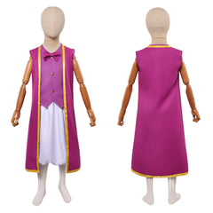 Purple Council Toad Kinder Kostüm The Super Mario Bros. Movie Cosplay Outfit