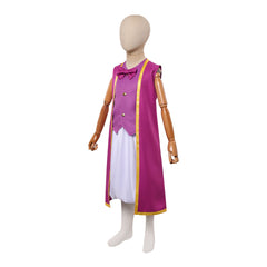 Purple Council Toad Kinder Kostüm The Super Mario Bros. Movie Cosplay Outfit