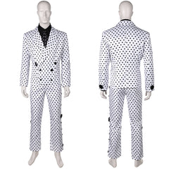 Purple Rain Prince Rogers Nelson Black & White Kostüm Cosplay Outfits