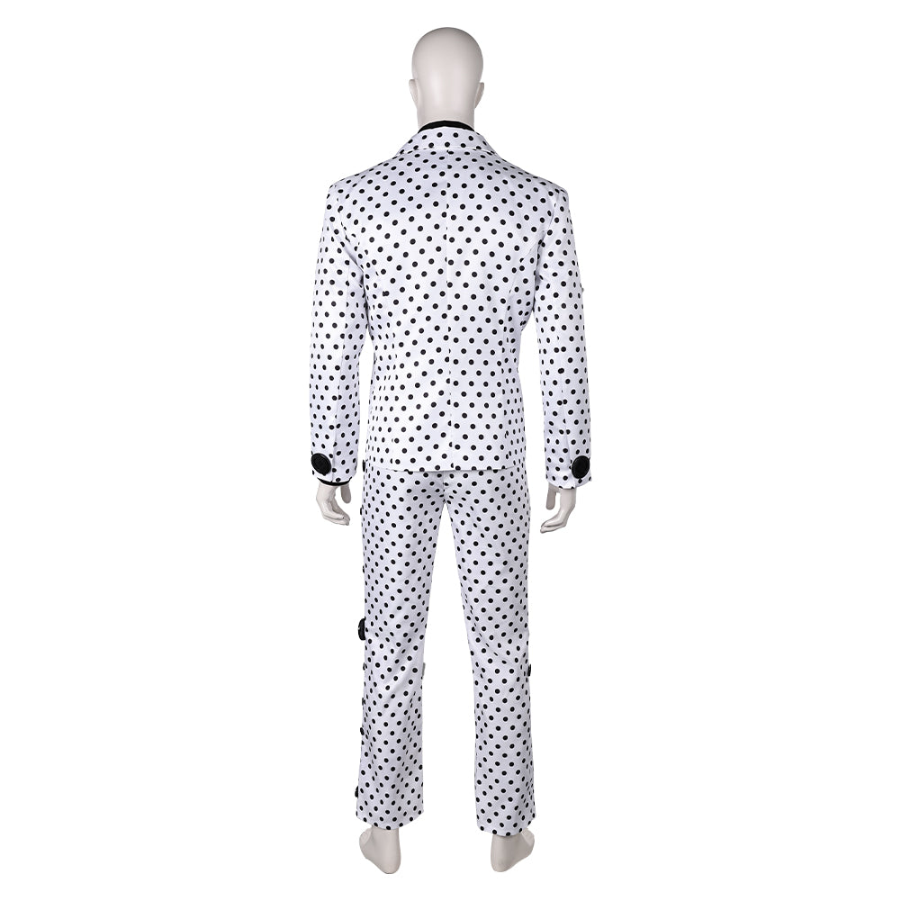 Purple Rain Prince Rogers Nelson Black & White Kostüm Cosplay Outfits