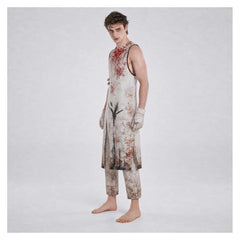 Pyramid Head weiß Kostüm Set Silent Hill 2 Remake Red Pyramid Thing Cosplay Outfit