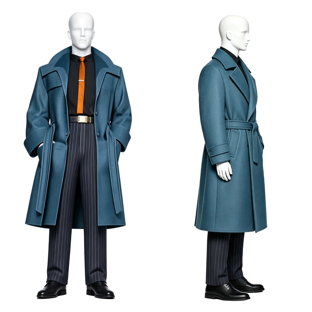 Raymond Gunn blau Kostüm Set Ray Gunn Raymond Gunn Cosplay Outfit