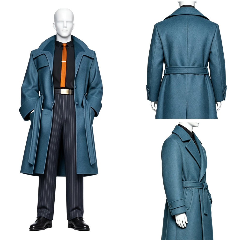 Raymond Gunn blau Kostüm Set Ray Gunn Raymond Gunn Cosplay Outfit
