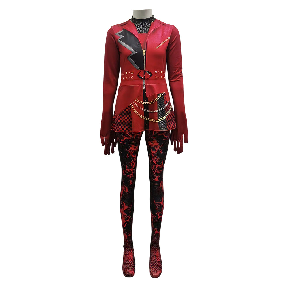 Red rot Kostüm Set Descendants Red Cosplay Outfit