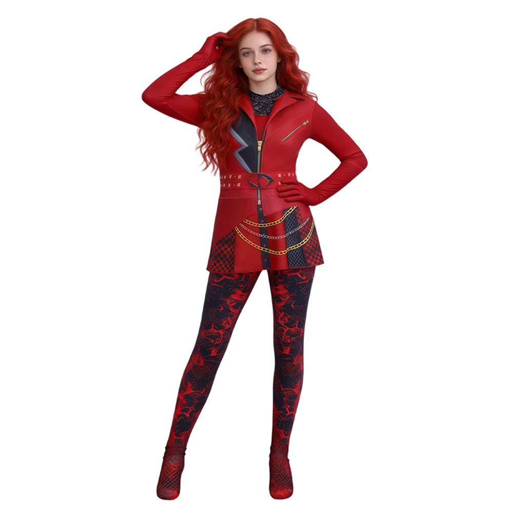 Red rot Kostüm Set Descendants Red Cosplay Outfit