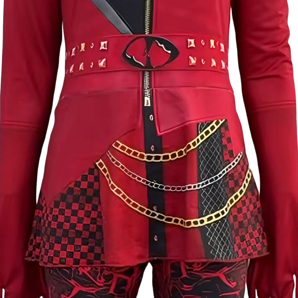 Red rot Kostüm Set Descendants Red Cosplay Outfit