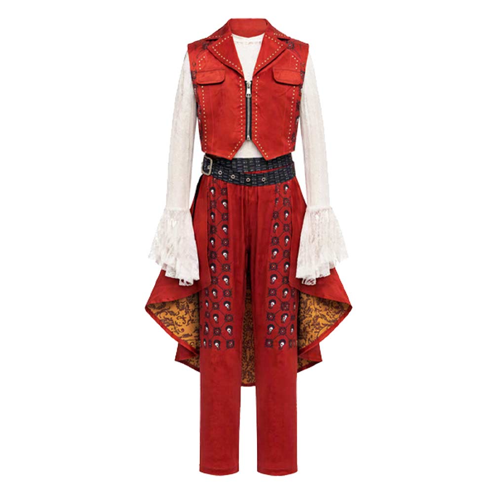 Red rot Kostüm Set Descendants: Wicked Wonderland Red Cosplay Halloween Kostüm Outfit