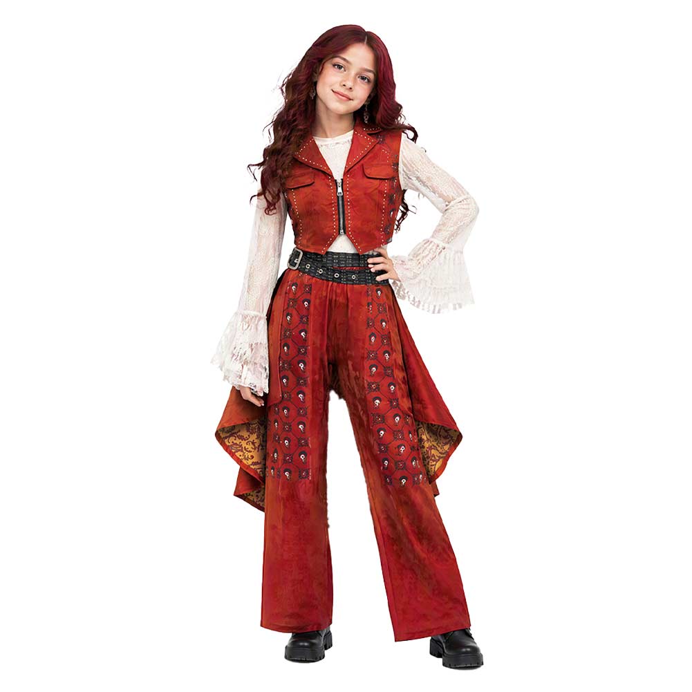 Red rot Kostüm Set Descendants: Wicked Wonderland Red Cosplay Halloween Kostüm Outfit