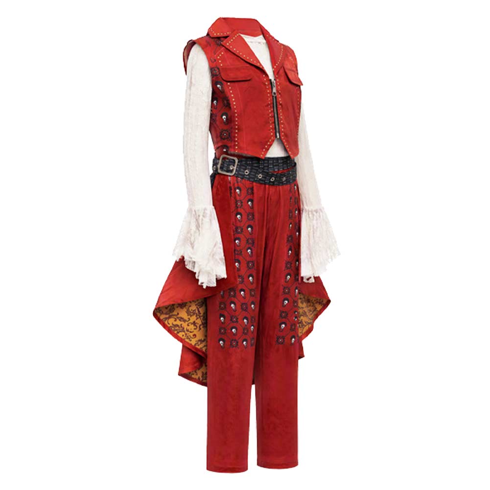 Red rot Kostüm Set Descendants: Wicked Wonderland Red Cosplay Halloween Kostüm Outfit