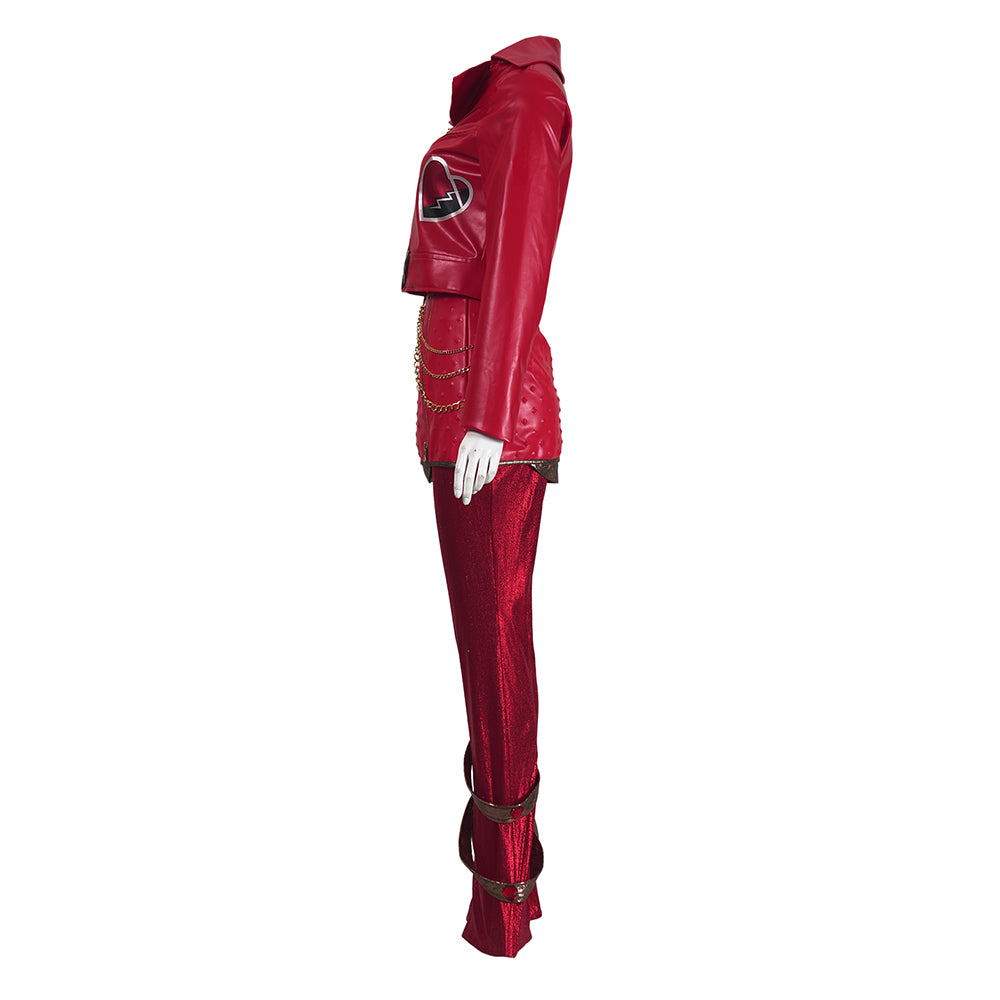 Red rot Kostüm Set Descendants: Wicked Wonderland Red Cosplay Outfit