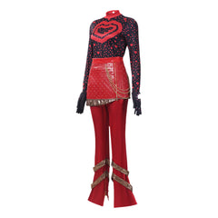 ​Red rot Kostüm Set Descendants: Wicked Wonderland Red Damen Cosplay Outfit