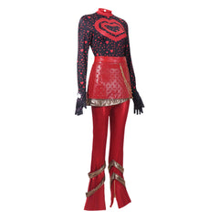 ​Red rot Kostüm Set Descendants: Wicked Wonderland Red Damen Cosplay Outfit