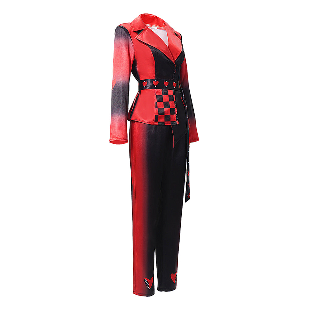 Red rot schwarz Kostüm Set Descendants: Wicked Wonderland Red Cosplay Outfit