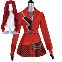 Red rot Kostüm Set Descendants: Wicked Wonderland Red Kostüm Cosplay Outfit