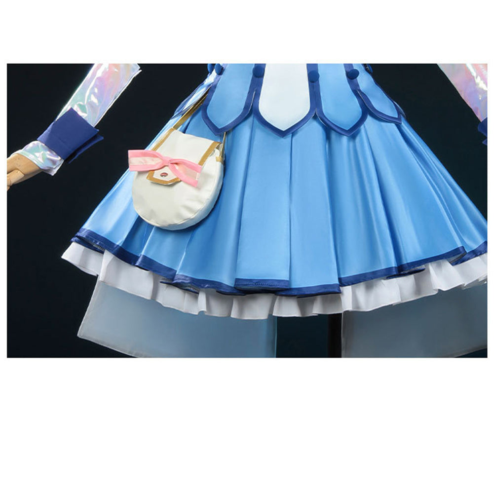 Reika Aoki blau Kostüm Pretty Cure Reika Cosplay Outfit