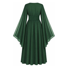 Renaissancerobe Mittelalterkleid  Hexe Renaissance Gewand Halloween Karneval Kostüm