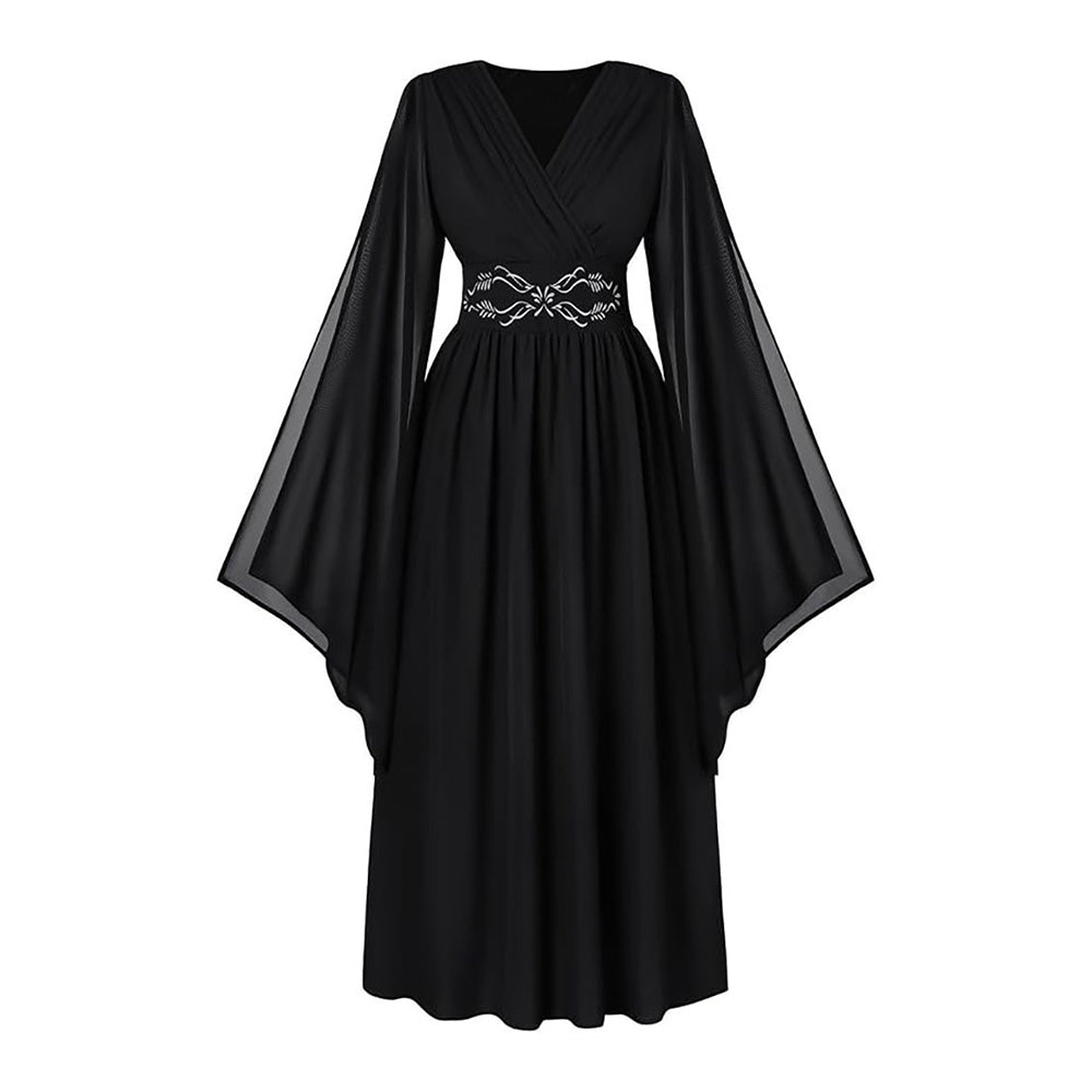 Renaissancerobe Mittelalterkleid  Hexe Renaissance Gewand Halloween Karneval Kostüm
