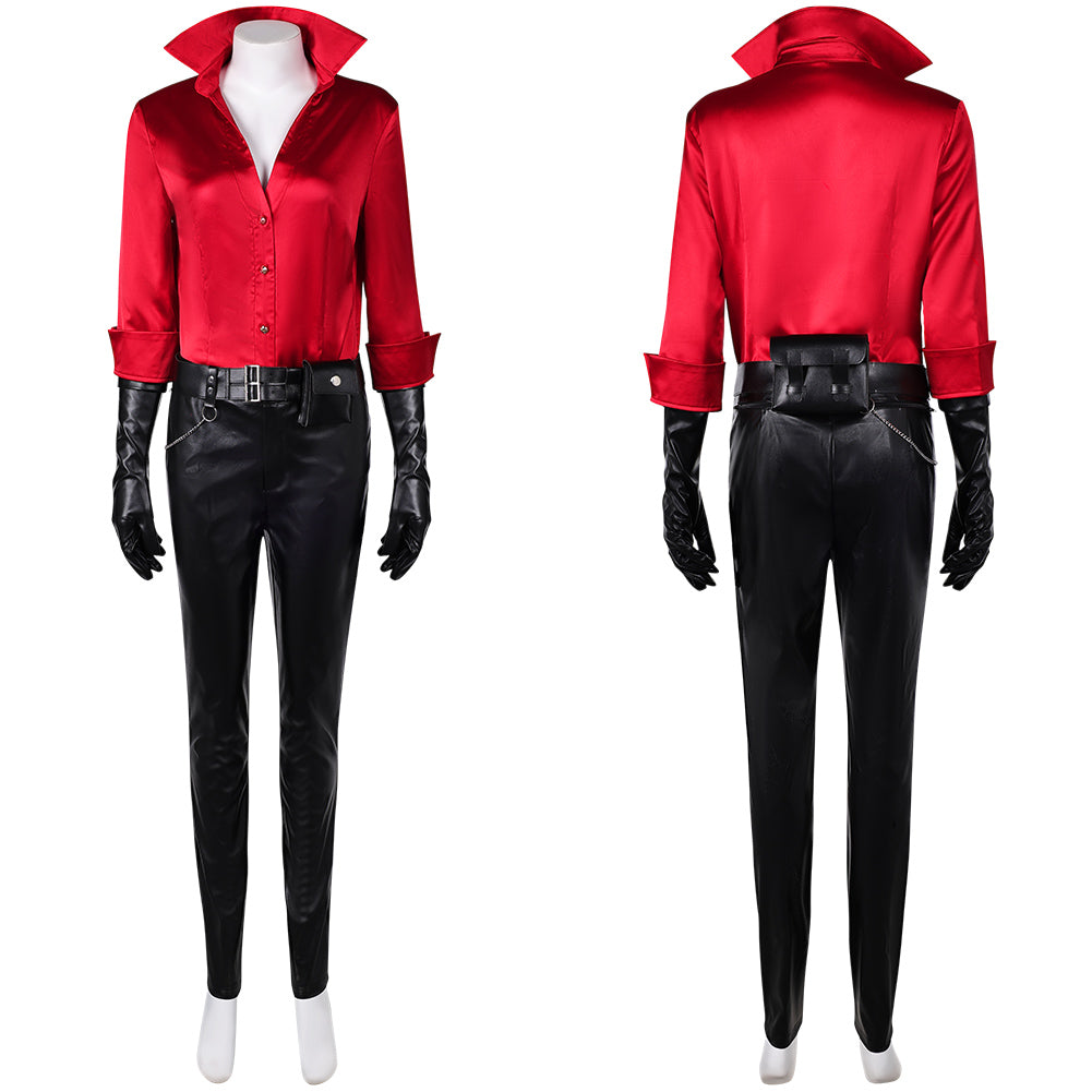 Resident Evil Ada Wong rot Kostüm Set