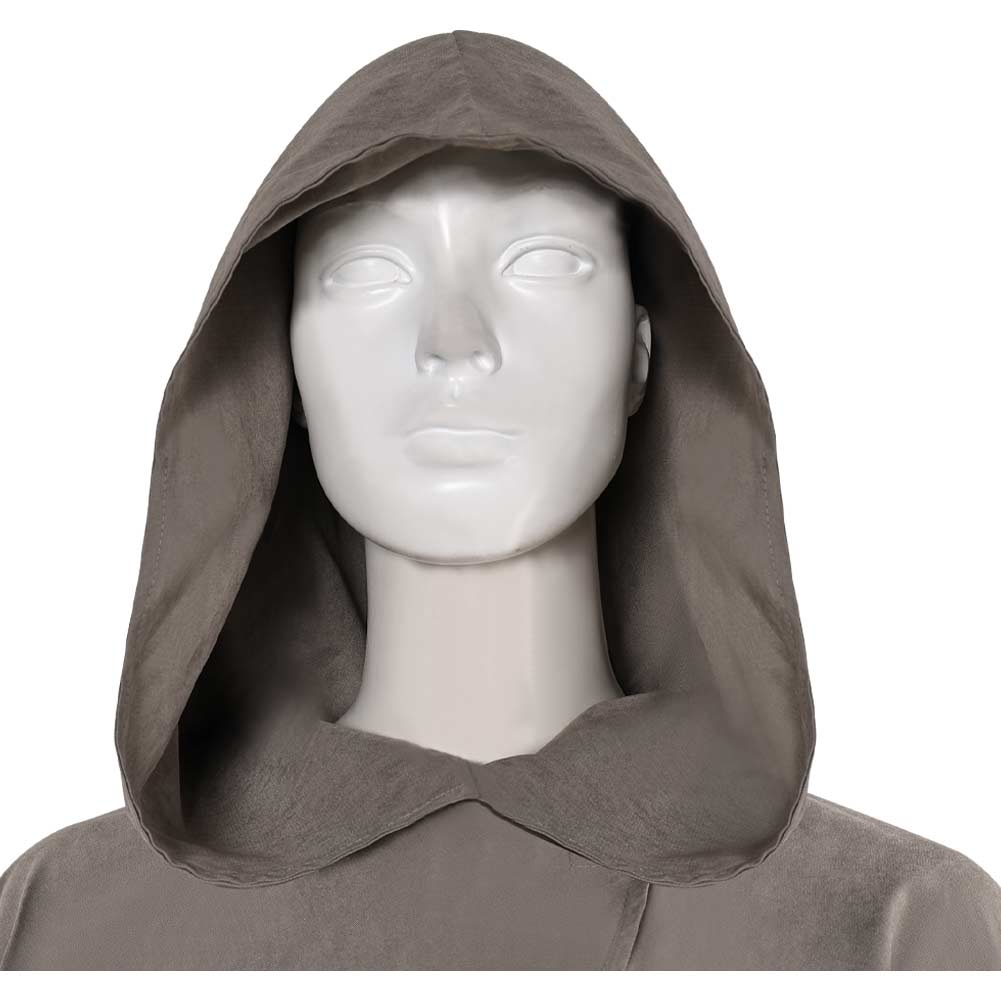 Rey grau Umhang Set Krieg der Sterne Rey Cosplay Outfits