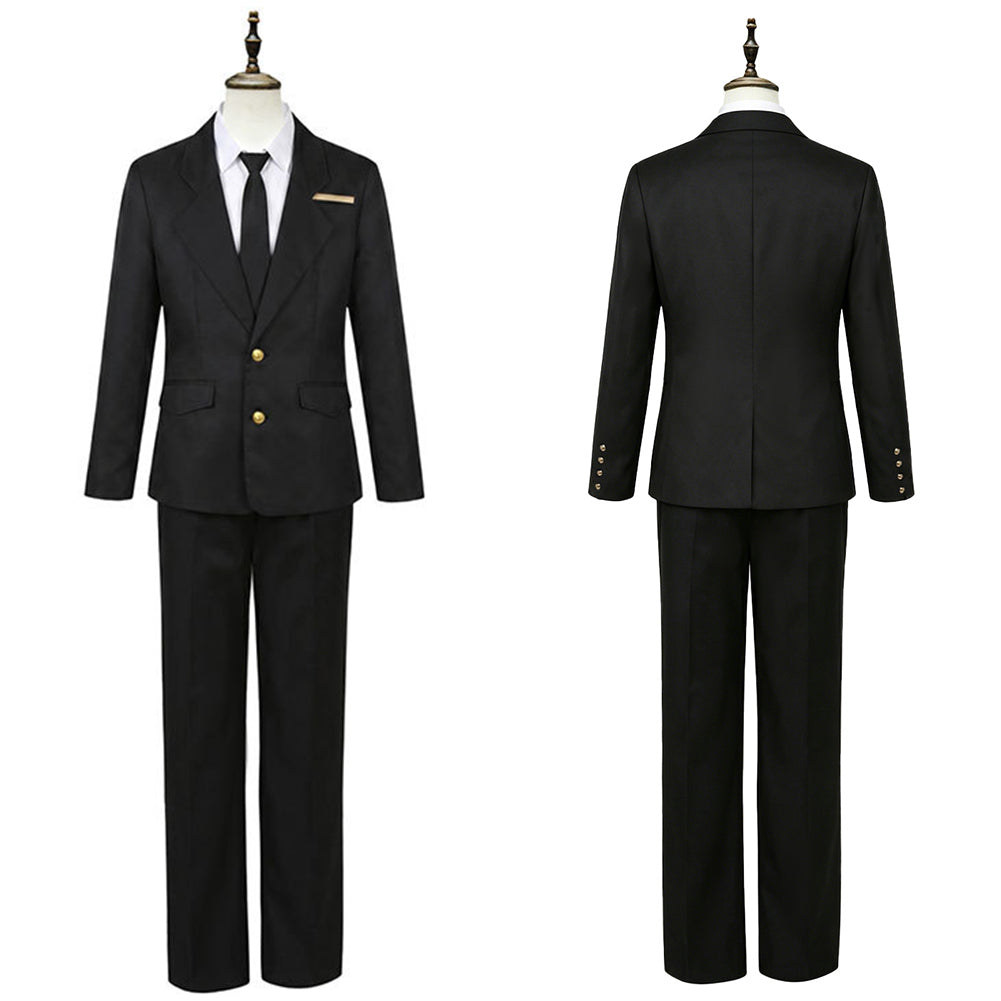 Rien schwarz Anzug Limbus Company Rien Cosplay Outfit