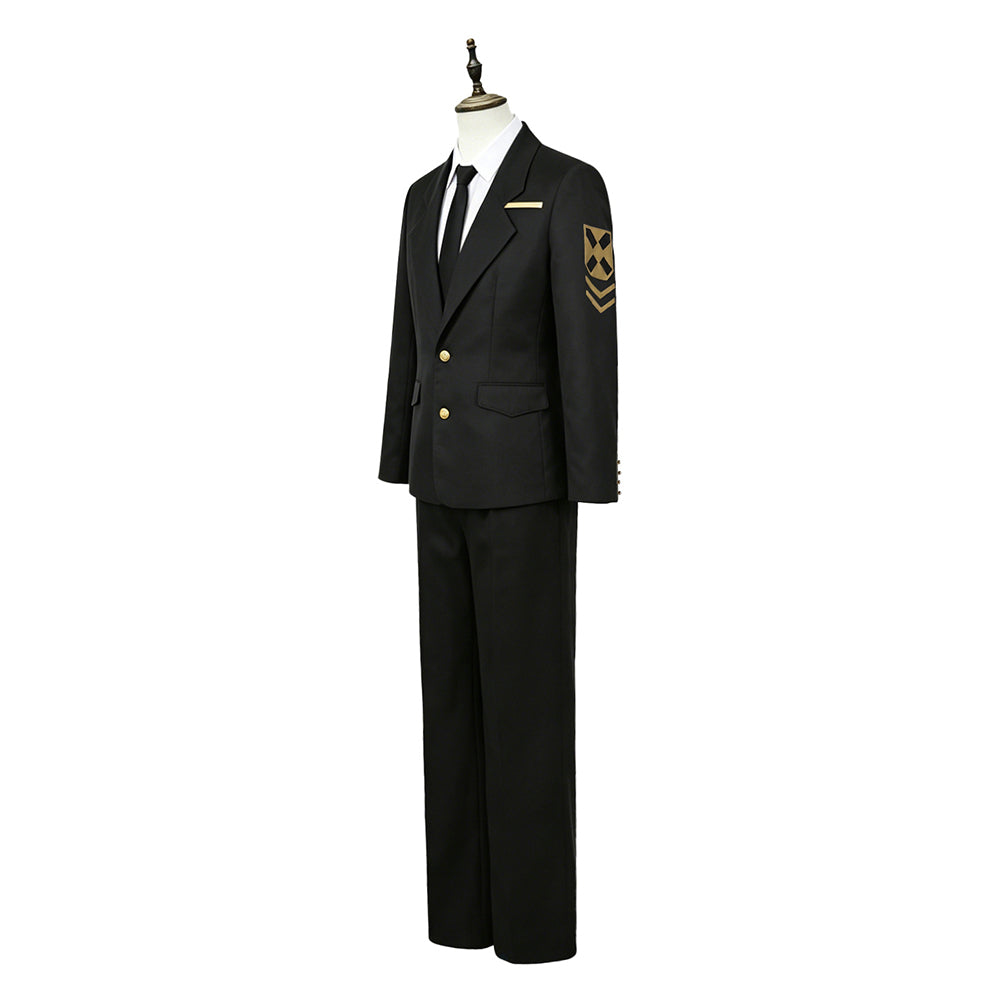 Rien schwarz Anzug Limbus Company Rien Cosplay Outfit