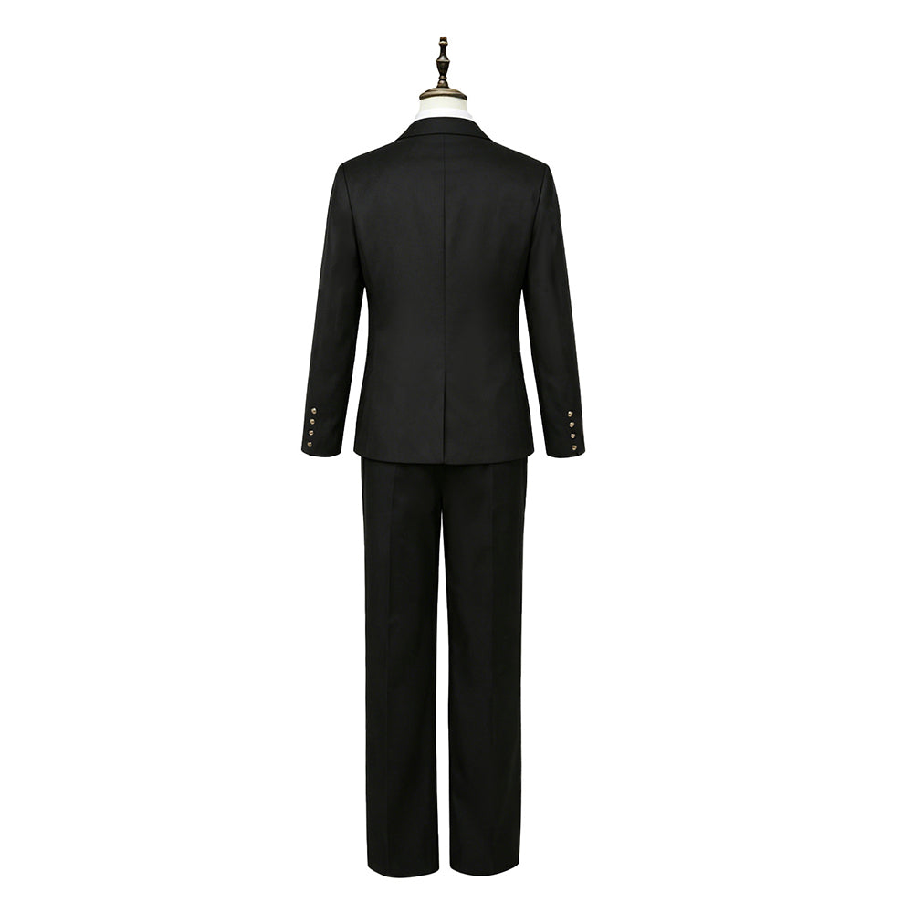 Rien schwarz Anzug Limbus Company Rien Cosplay Outfit
