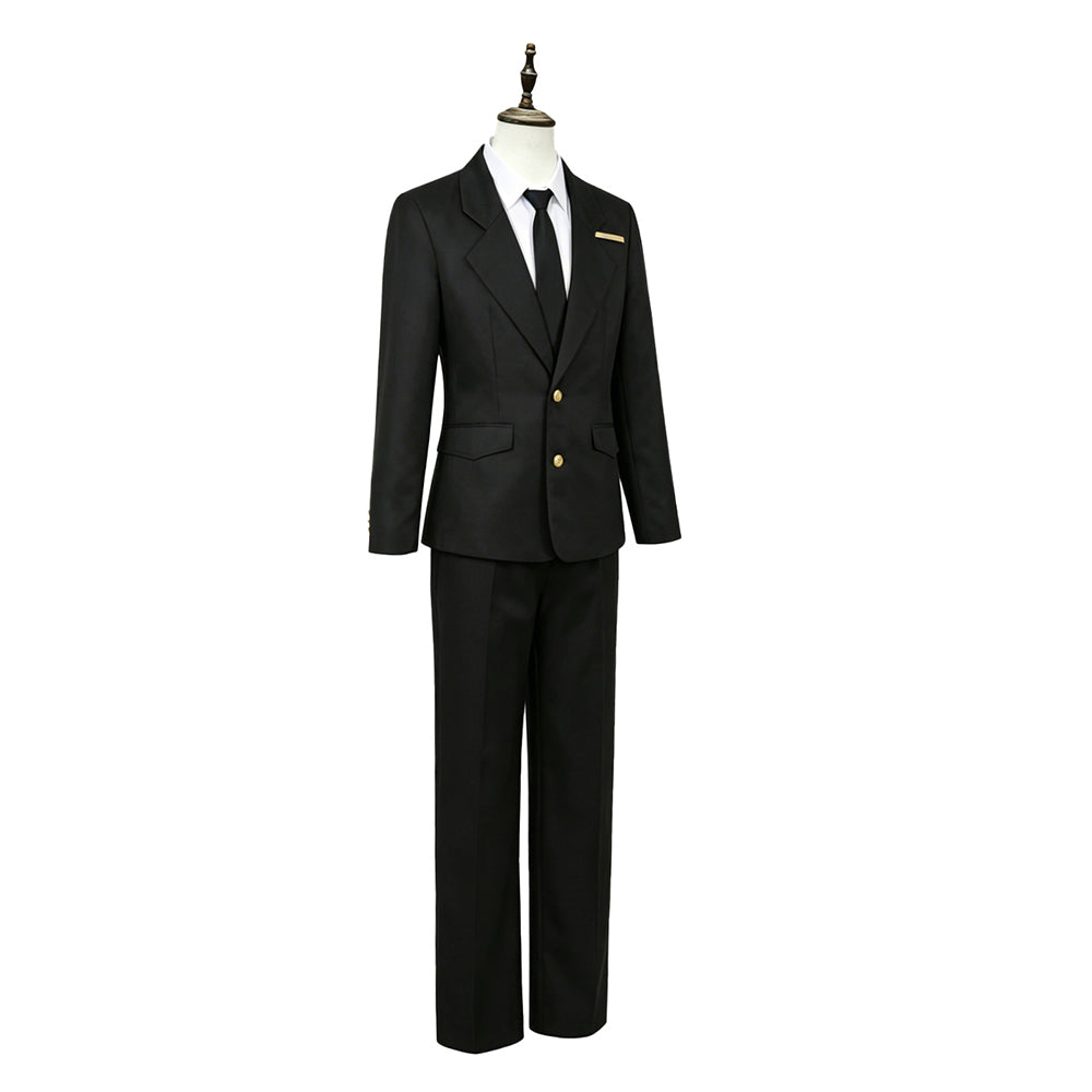 Rien schwarz Anzug Limbus Company Rien Cosplay Outfit