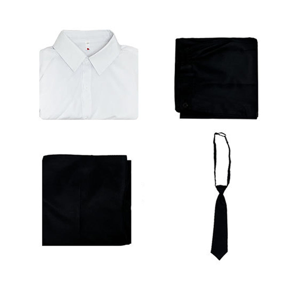 Rien schwarz Anzug Limbus Company Rien Cosplay Outfit