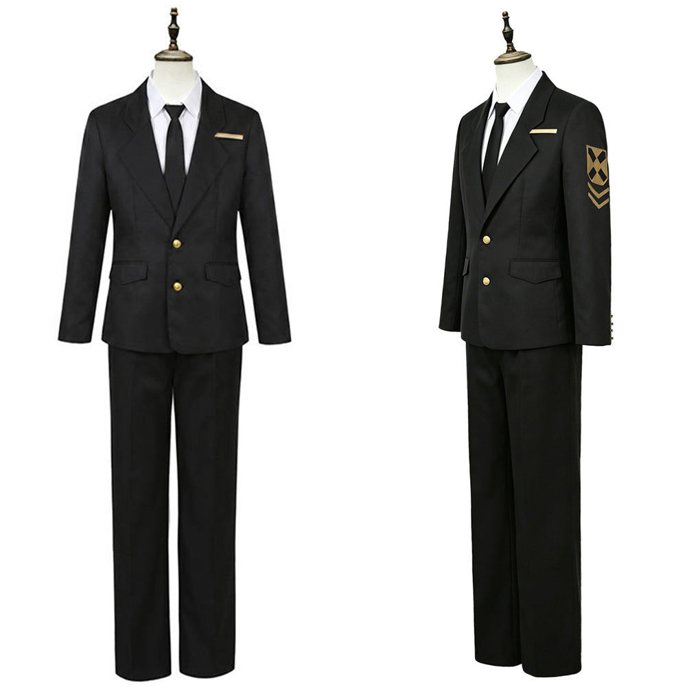 Rien schwarz Anzug Limbus Company Rien Cosplay Outfit