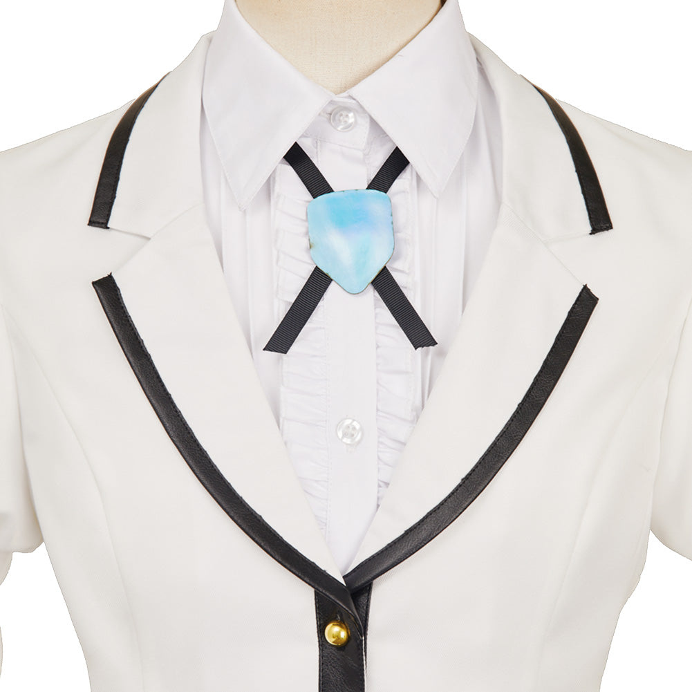 Rock Is a Lady‘s Modesty 2025 Lilisa Suzunomiya weiß Uniform Cosplay Outfits
