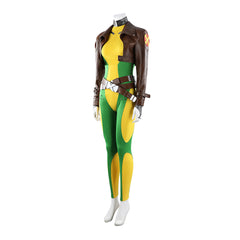 Rogue grün gelb Kostüm Set X-men Rogue Cosplay Outfit