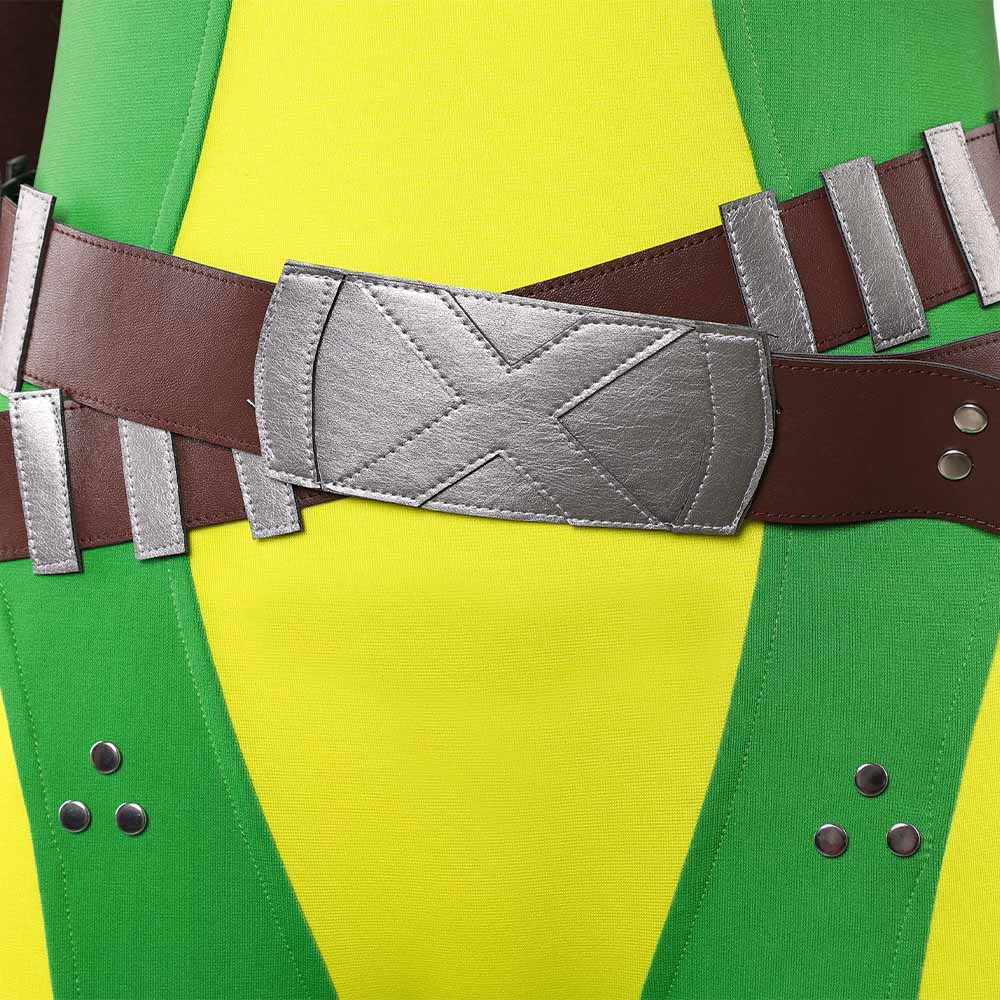 Rogue Marvel Rivals Mrs. X gelb Jumpsuit Cosplay Kostüm