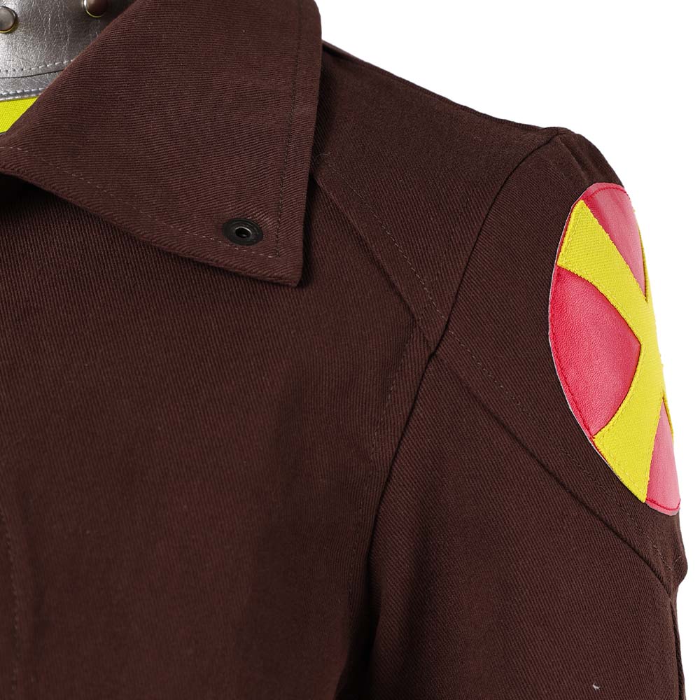 Rogue Marvel Rivals Mrs. X gelb Jumpsuit Cosplay Kostüm