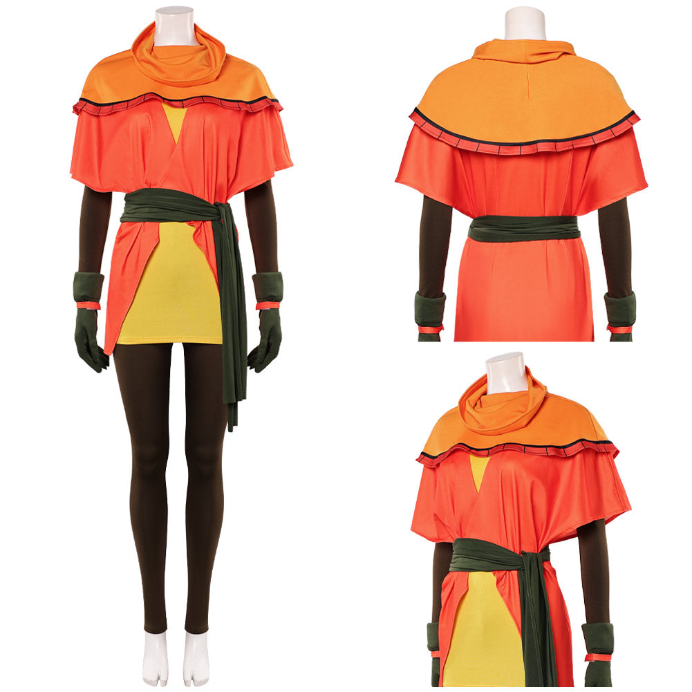 Rogue orange Kostüm Set X-Men '97 Anna Marie Darkholme Cosplay Outfit