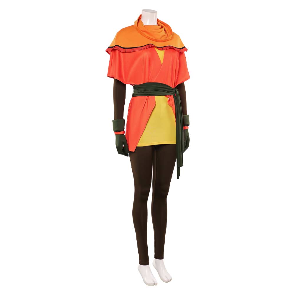 Rogue orange Kostüm Set X-Men '97 Anna Marie Darkholme Cosplay Outfit