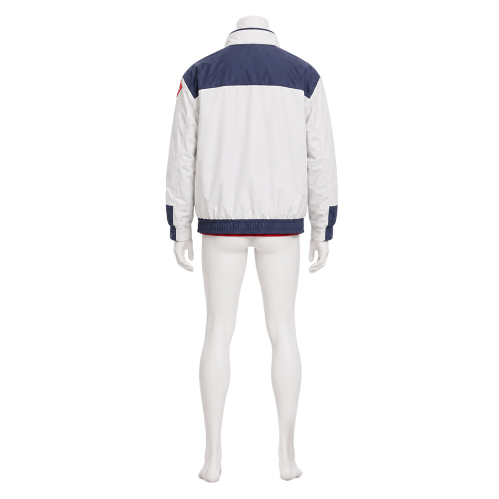 Roman Carax beige Kostüm Set Cyberpunk: Edgerunners 2 Roman Carax Cosplay Outfit