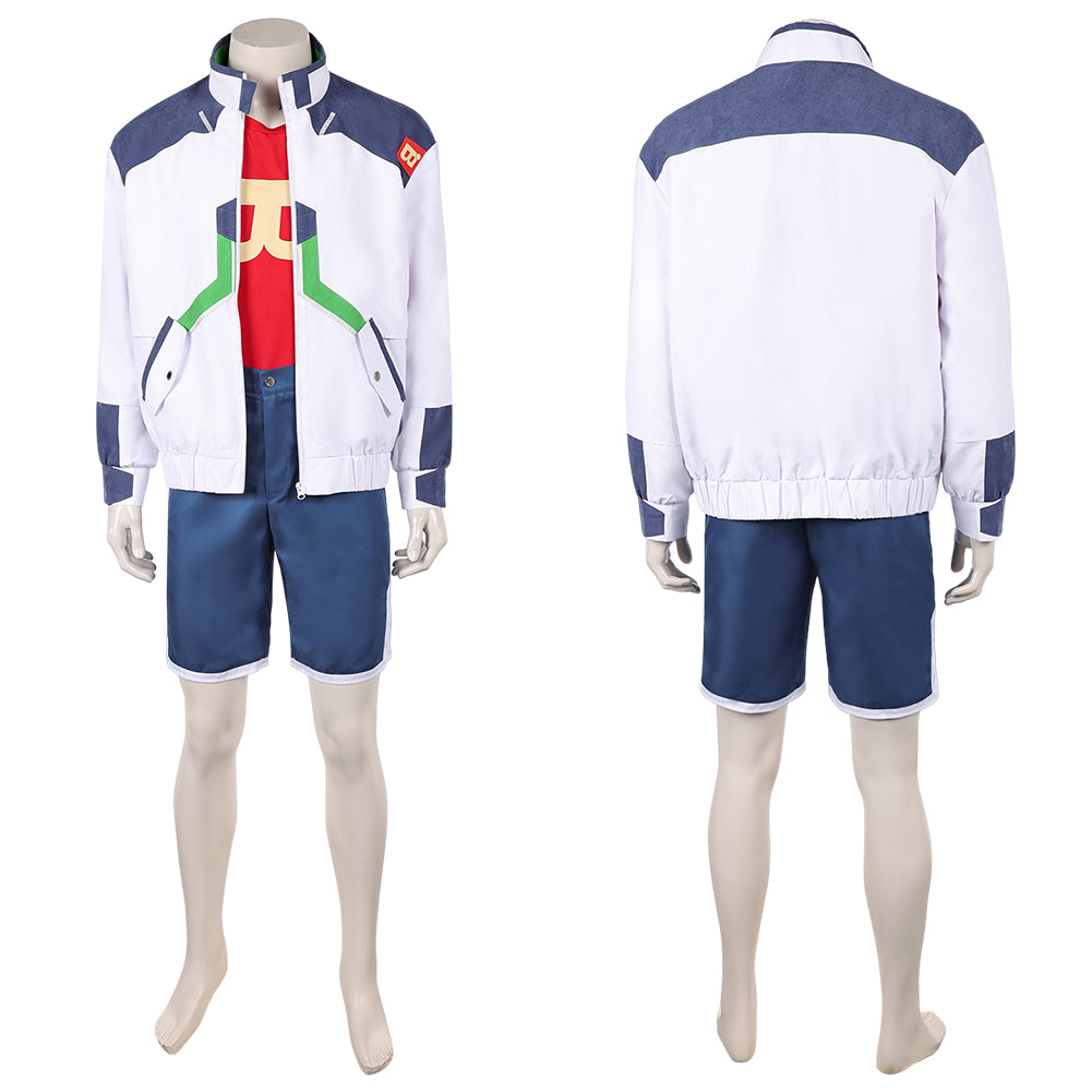 Roman Carax Kostüm Set Cyberpunk: Edgerunners Roman Cosplay Outfit
