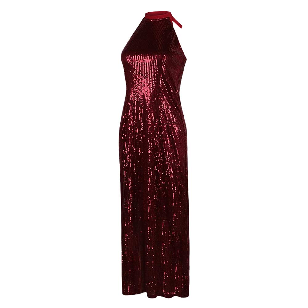 Rooney rot Kleid Ballerina (2025 film) Eve Macarro Cosplay Outfits
