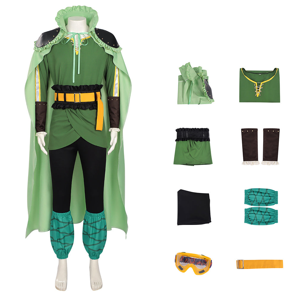 Roronoa Zoro grün Kostüm Set One Piece Roronoa Zoro Cosplay Outfit