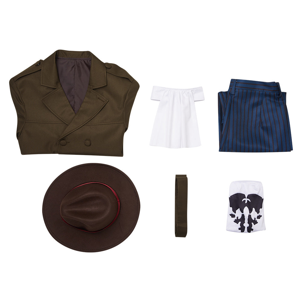 Rorschach Kostüm Set Watchmen: Chapter I Rorschach Cosplay Outfits