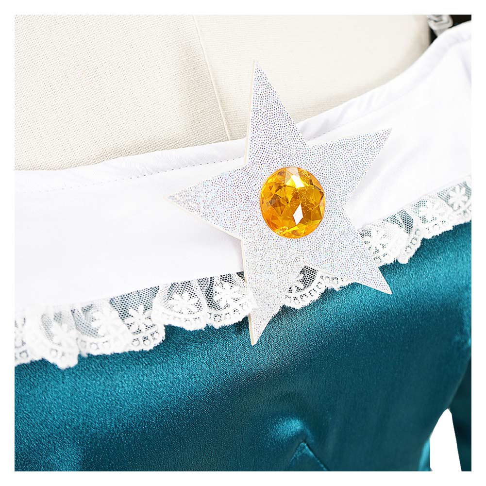 Rosalina Kleid Super Mario Prinzessin Rosalina Cosplay Outfit 