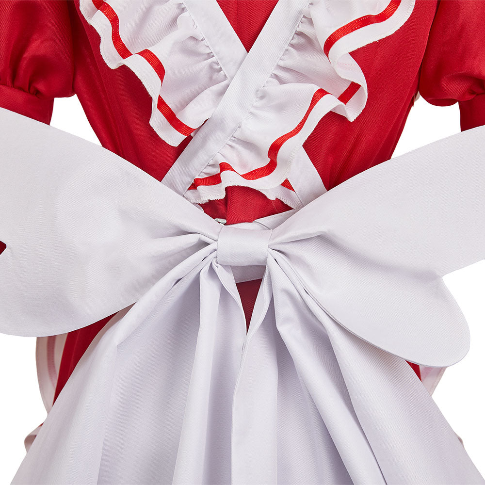 Rosie Hellaverse Diesntmädchen Outfit Hazbin Hotel 2025 Auntie Rosie Cosplay Kostüm