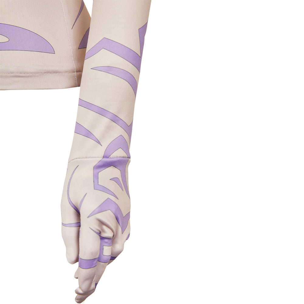 Rumi gedruckt Shirt KPOP Demon Hunters Rumi Cosplay Outfits