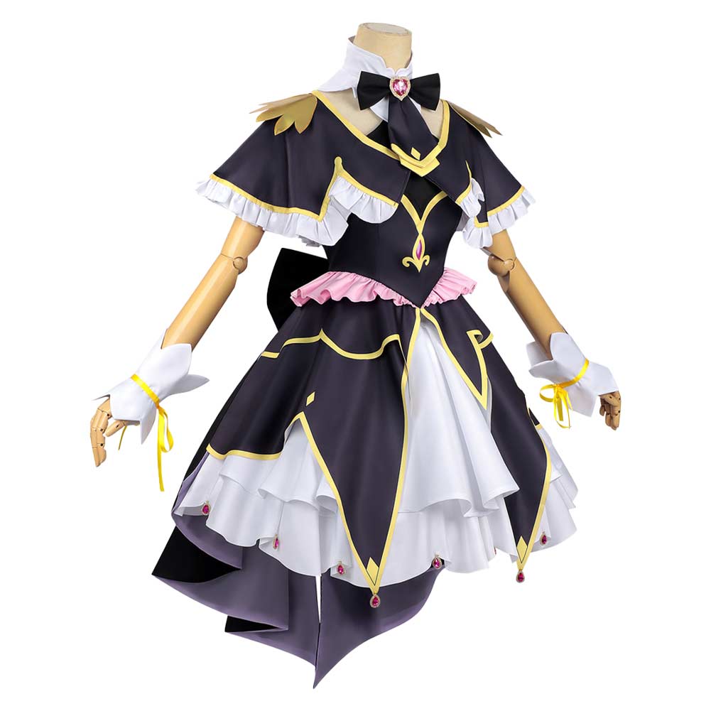Ruruka Moria schwarz Kostüm Set Star Detective Pretty Cure! Ruruka Moria Cosplay Outfit