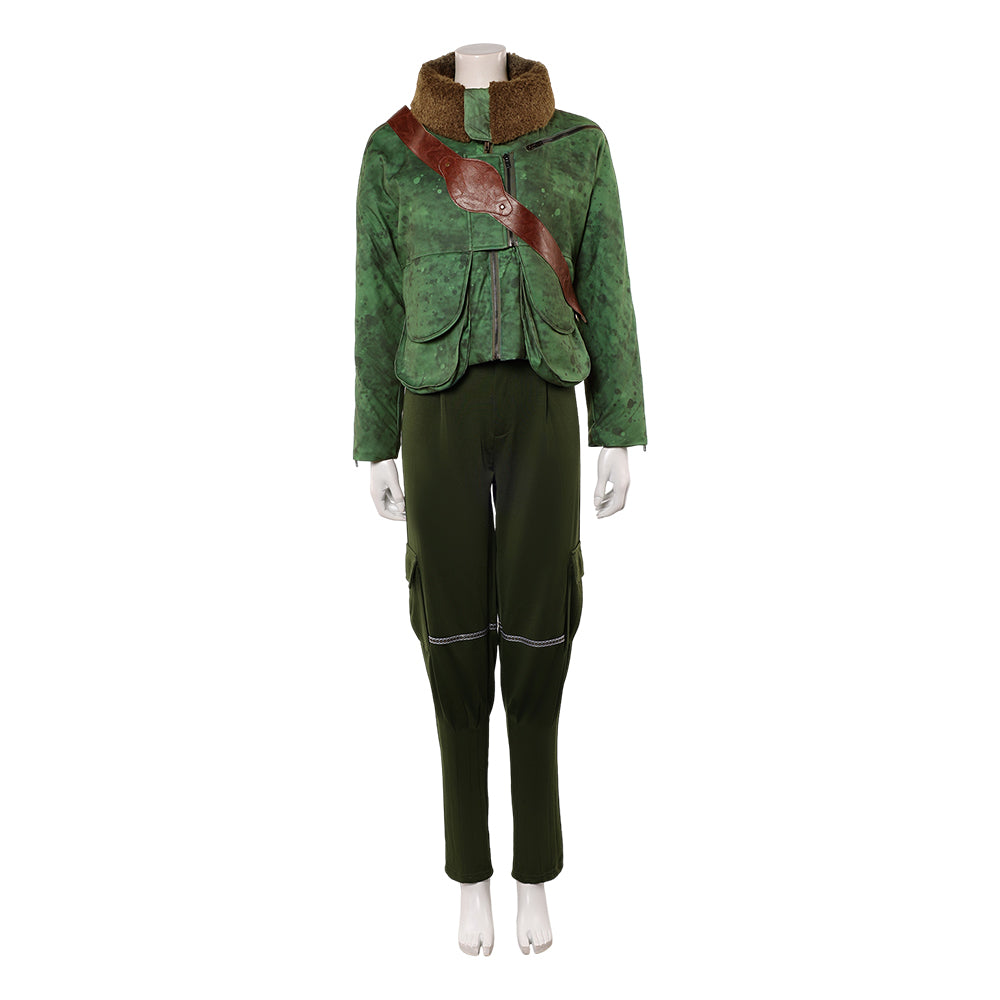 Ruthye Marye Knoll grün Kostüm Set Supergirl Knoll Cosplay Outfit