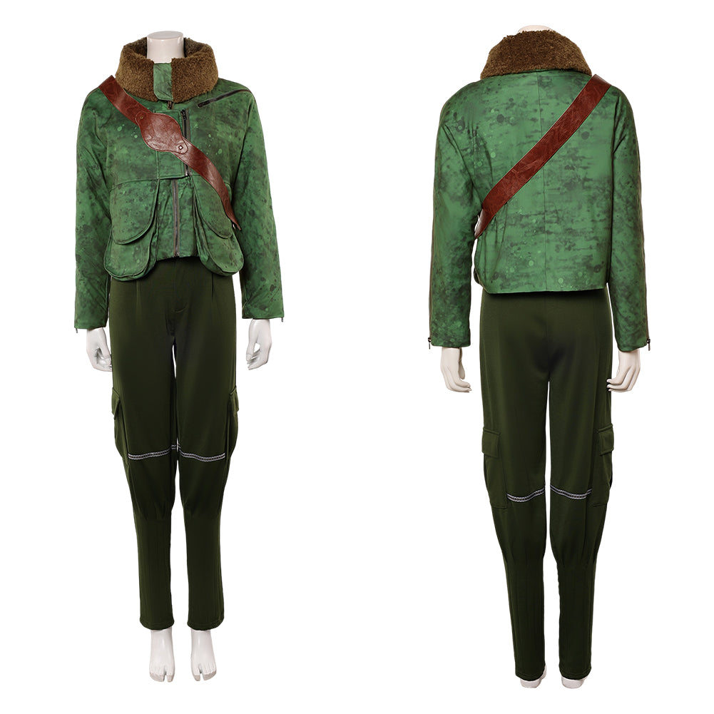 Ruthye Marye Knoll grün Kostüm Set Supergirl Knoll Cosplay Outfit